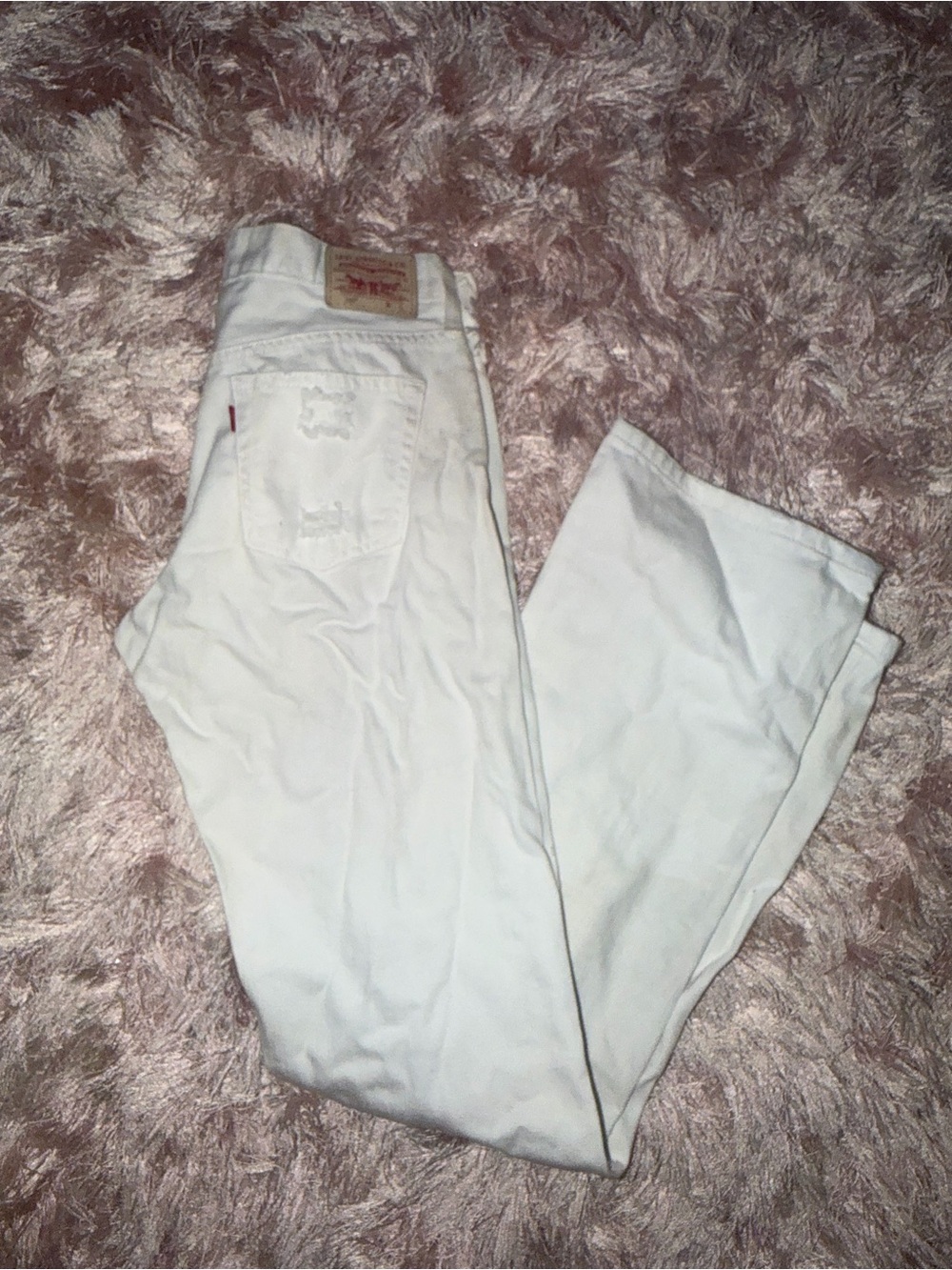 Levi's White Straight Women's Jeans